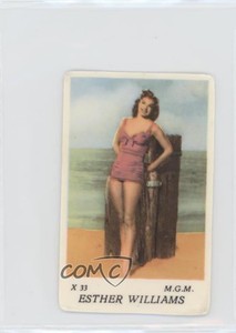 1955 Dutch Gum X Set Esther Williams #X33 f5h