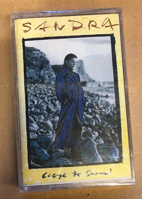 SANDRA - CLOSE TO SEVEN (1992) SEALED CASSETTE MADE IN TURKEY - Image 1 of 2