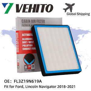 HEPA Cabin Air Filter for Ford F-150 2015,2016,2017,2018,2019,2020