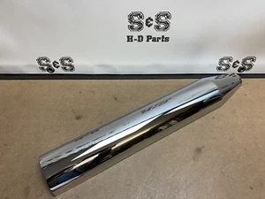 Harley-Davidson Exhaust Mufflers CHROME HEAT SHIELD FLSL FXLR FXST 65400263 - Picture 1 of 2