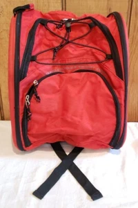 Travelers Club Luggage Polo & Racquet Club Red/Black Collapsible Travel Backpack - Picture 1 of 12