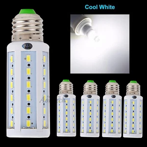 [5PCS]E27 E26 12VDC LED Corn Light Lamp Bulb Outdoor Home Garden Cool White Cold - Picture 1 of 6