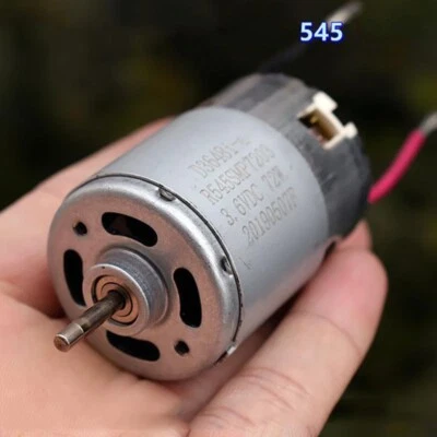 DC2.4V 3V 3.6V High Speed Mini 37mm Electric Hand Drill Motor Garden Tool Engine