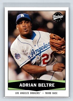 Adrian Beltre 2004 Upper Deck Vintage #161 Los Angeles Dodgers 3-8 - Image 1 of 2