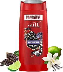 Old Spice Night Panther Shower Gel & Shampoo For Men 675 ml, 3-in-1 Body-Hair-F - Picture 1 of 4
