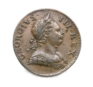 1771 Halfpenny George III - Picture 1 of 2