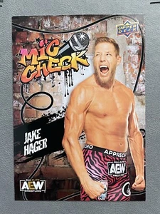 2023 AEW Upper Deck Mic Check - Jake Hager MC-19 - Picture 1 of 2