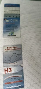 Diamona Ergo Royal Kaltschaum-Matratze mit 2 Kernen, 160x200 cm - Bild 1 von 1