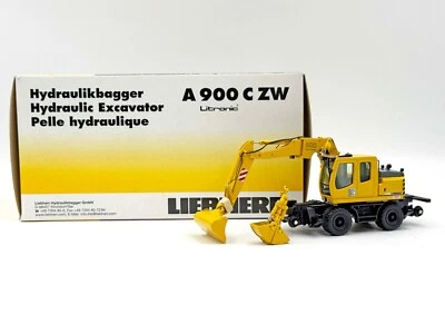 1/50 Liebherr A 900 C ZW Hydraulic Excavator Railroad - Image 1 of 3