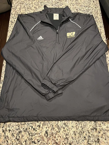 UCF Knights Mens Basketball Adidas ClimaLite XL Long Sleeve Quarter Zip Jacket Cover