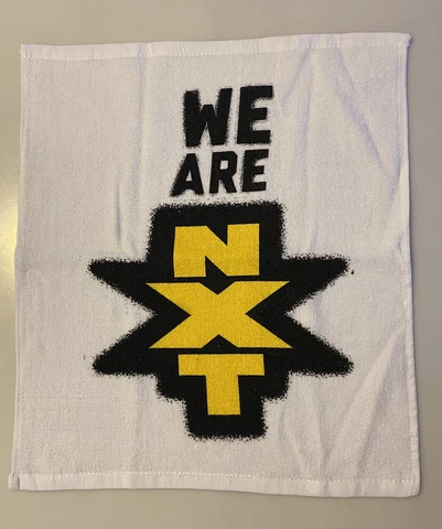 Vintage NXT Rally Towel WWE WWF AEW WCW Rare Cover
