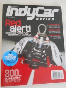 Sam Hornish Jr. - Revista autografiada de la serie Indy - Septiembre 2005 - Marboro - Imagen 1 de 1