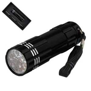 Mellert LED Taschenlampe mit Geschenkbox Leuchte Geschenk schwarz Lampe Light - Bild 1 von 5