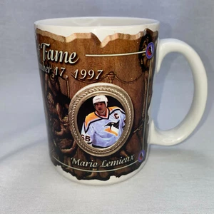 Mug - Hockey Hall of Fame 1997 Induction Lemieux Trottier Sather VTG - Cup - Picture 1 of 7