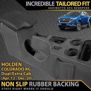 Neoprene Centre Console Organiser for a Holden Colorado RG - Picture 1 of 7
