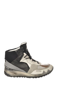 Leather Crown - Scarpe-Sneakers alte - Uomo - Bianco - 5776305M183744