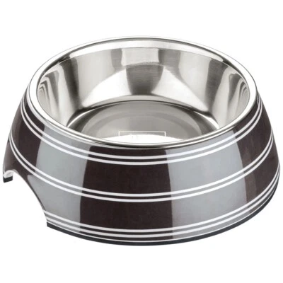 Hunter Melamin-Napf Silda anthrazit/weiß - Bild 1 von 4