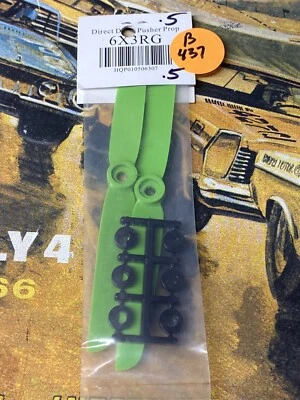 HQ Prop HQP010506307 {DirectDrivePusherProp} Set: 6x3RG NewInPack USA Shipped - Image 1 of 2