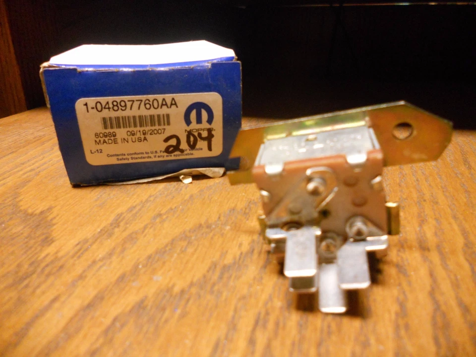 New Mopar Dodge Switch Blower Control 04897760AA  ( DN771 DS707 B1 ) - Image 1 of 2