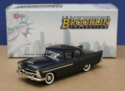 Brooklin 103 1956 Plymouth Plaza 2 puertas Club sedán carbón 1:43 como nuevo/caja 2003 Foto 1 de 4