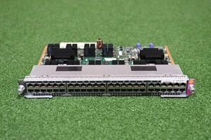 CISCO WS-X4648-RJ45V-E 4500E Series 48Ports POE 10/100/1000 Switch Module - Foto 1 di 3