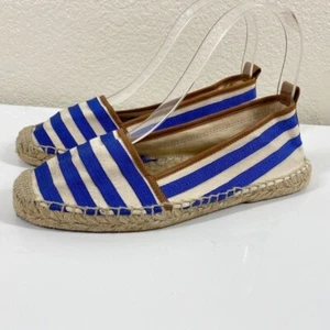 Kate Spade Women's Size 6 Lido Striped Espadrilles Flats Blue - Bild 1 von 8