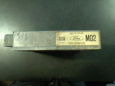 Ford Tempo/Mercury Topaz 1985-1986 2,3 L EEC-IV ECM P/N E53F-12A650-D2C Foto 1 de 3
