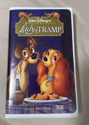 Walt Disneys Lady and the Tramp VHS  1998 Masterpiece Collection Edition - Image 1 of 4