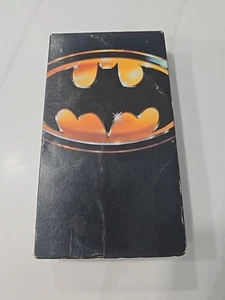 Vintage 1989 Warner Brothers DC Comics Batman Movie VHS Tape Pre Owned - Picture 1 of 5