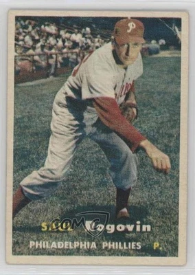 1957 Topps Saul Rogovin #129 - Image 1 of 2