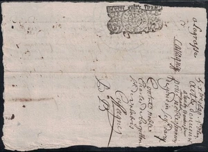 TOULOUSE - GENERALITE ACHT DENIER - VOM 2. DEZEMBER 1699 - REGNE LOUIS XIV - Bild 1 von 2