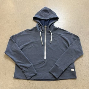 Vuori Restore Half Zip Hoodie Women’s XS Gray Pullover Sweatshirt - Picture 1 of 5