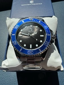 Reloj Invicta X Montres Prestige Hombre Plateado/Azul/Negro 42mm MPW-0082 ¡Nuevo! - Imagen 1 de 7