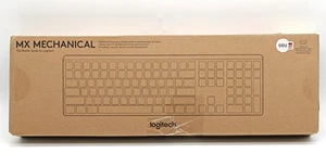 Logitech MX Mechanical Bezprzewodowa klawiatura - grafitowa, niemiecka (przełączniki liniowe) - Zdjęcie 1 z 4