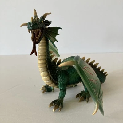 Green Winged Dragon  Schleich  2003  World of Knights  Toy  Figure - Image 1 of 4