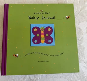 Humble Bumble Baby Journal A Keepsake Journal For Baby’s First 3 Years NEW - Picture 1 of 6