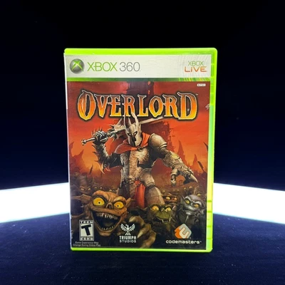 Overlord (Microsoft Xbox 360, 2007) Tested Game & Case - Image 1 of 4