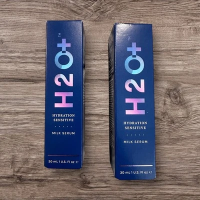 H2O+ Suero Hidratación Leche Sensible Hidratante Piel Sensible 1 OZ Lote de 2 Foto 1 de 4