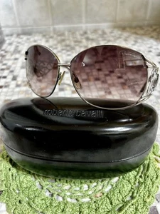 Roberto Cavalli Occhiali da Sole Donna Originali Vintage + Custodia Originale - Imagen 1 de 6