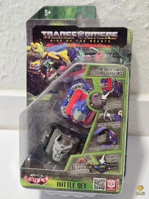 Transformers Battle Cube - Optimus Prime Actionfigur Spielzeug Battle Set NEU - Bild 1 von 3