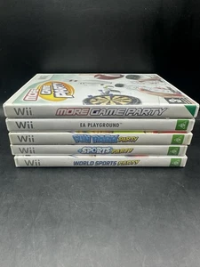 Nintendo Wii Party Games Bundle X5 Games (PAL) - Free Postage - Picture 1 of 11
