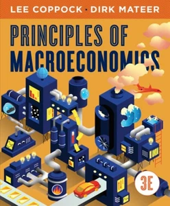 Principles of Macroeconomics by Lee Coppock and Dirk Mateer 2021 PB Excellent - Picture 1 of 1