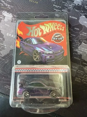 Hot Wheels Nissan Skyline GTR R34 RLC Midnight Purple  - Image 1 of 4