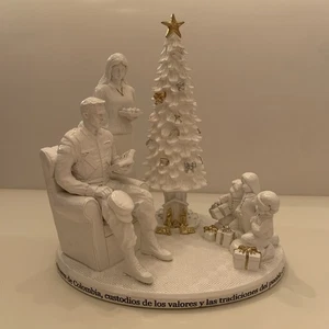 Vintage Weihnachtsfigur Militär Familie. Columbia Military, wunderschön �� - Bild 1 von 10