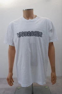 Dsquared2 Mens T-shirt Size XXXL 3XL White Short Sleeve Top VGC - Picture 1 of 7