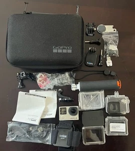 GoPro Hero4 Silver Action Camera Bundle w/ Accessories (Good Used, Working) - Picture 1 of 18