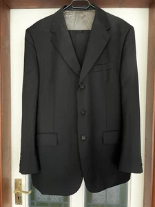 Marks & Spencer M&S Collezione Lessona Charcoal Suit Jacket 44 Trousers W38 L29 - Picture 1 of 15