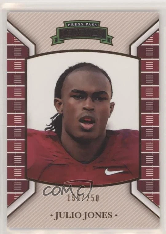 2011 Press Pass Legends Bronze /250 Julio Jones #95 Rookie RC - Image 1 of 2