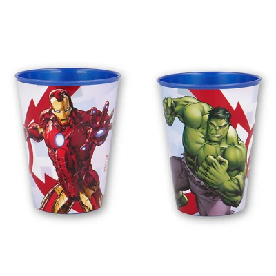 Avengers Becher Set Kinder Trinkbecher Superhelden Kinderbecher 260 ml BPA-frei - Bild 1 von 3