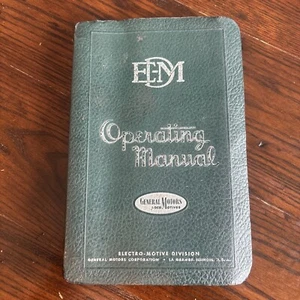 1946 Chicago & North Western RY., CO. EMD GM Operating Manual No. 2308 - Picture 1 of 14